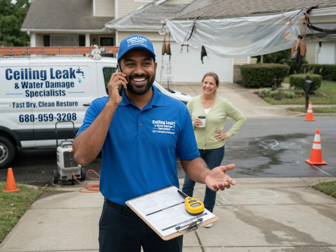 Ceiling Leak Cleanup Markesan, WI FAQs